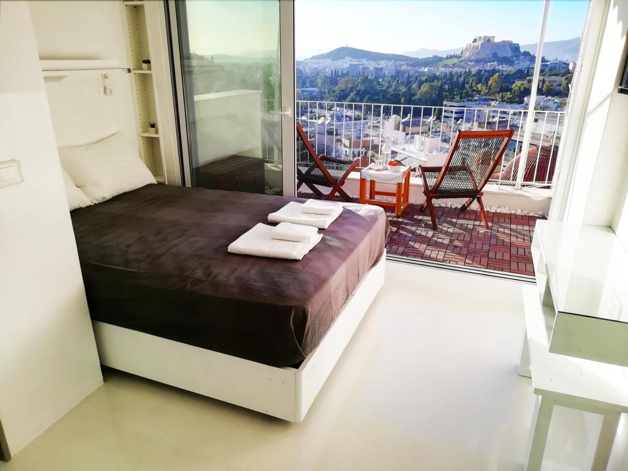 Penthouse With Acropolis View Apartment Athens Ngoại thất bức ảnh